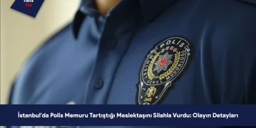 İstanbulda Polis Memuru Tartıştığı