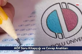 AÖF Soru Kitapçığı ve Cevap Anahtarı