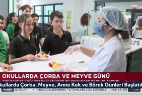 Okullarda Çorba, Meyve, Anne Kek ve Börek Günleri Başlatıldı